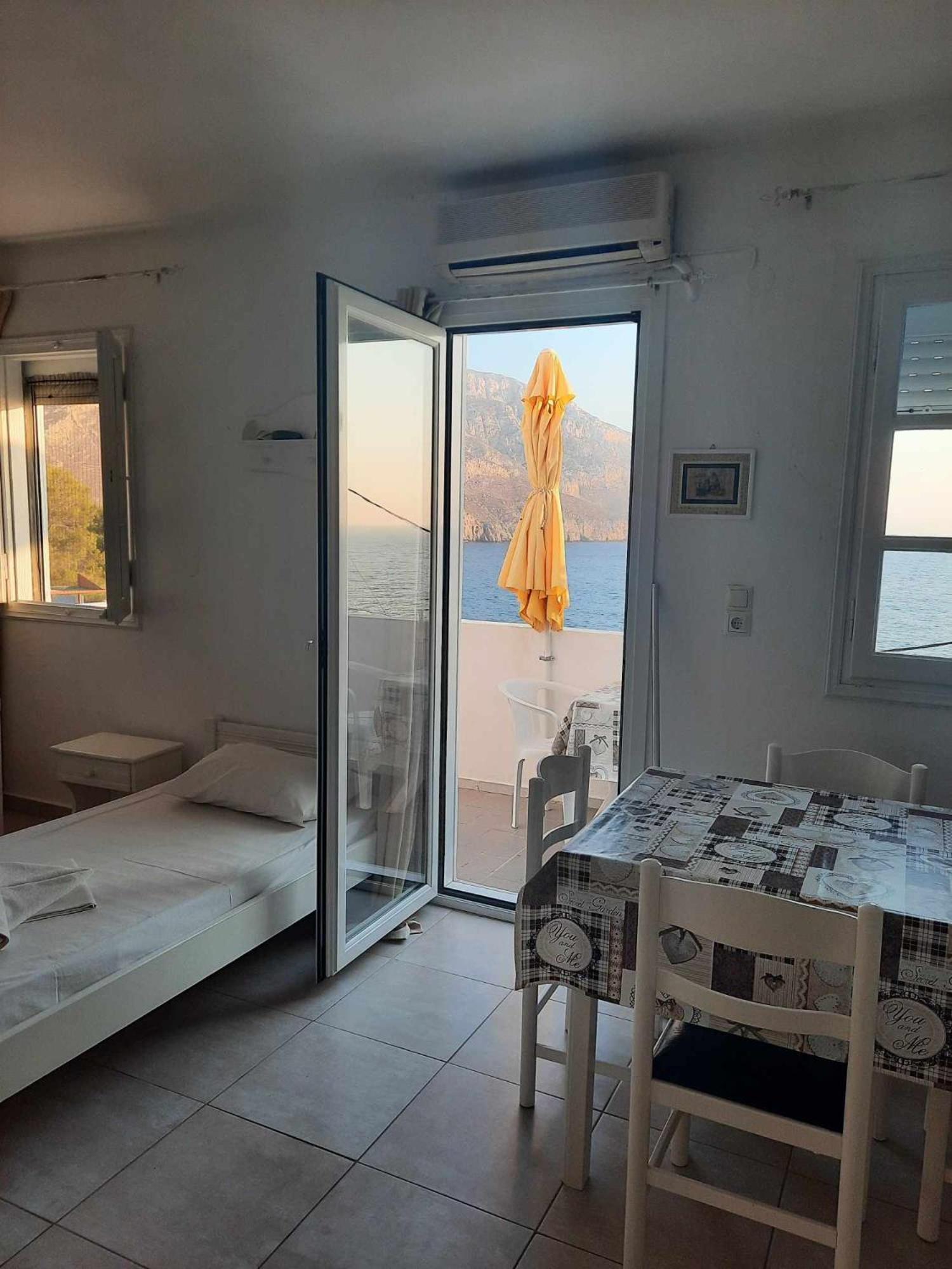 Kalymnos Platy Gialos Mousellis Makis Apartments Panormos  Dış mekan fotoğraf